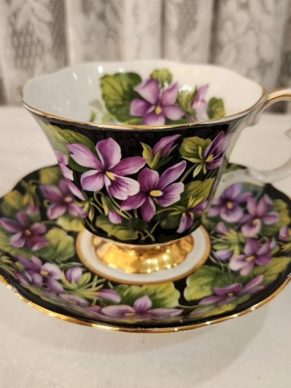 Royal Albert Provincial Flowers Cup & Saucer Made in England
